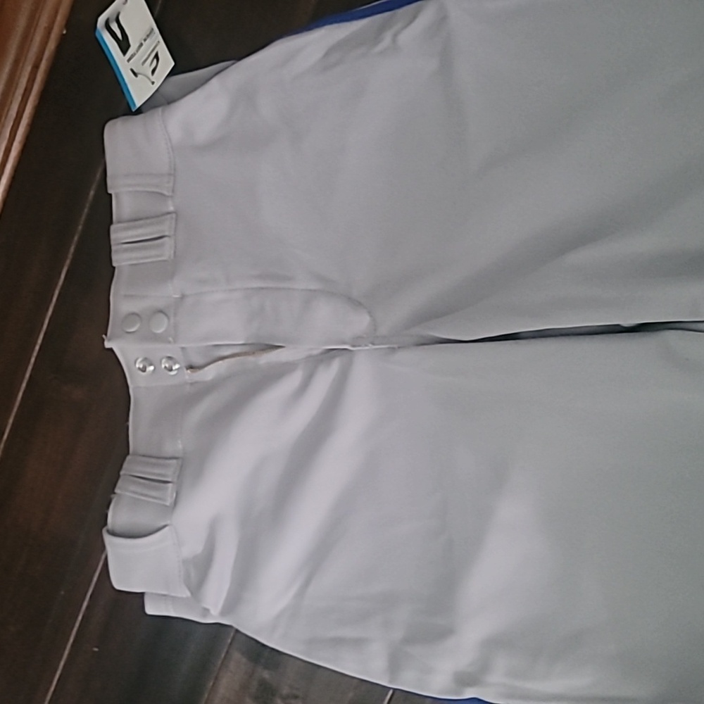 NWT Men's Champro baseball pants with blue piping